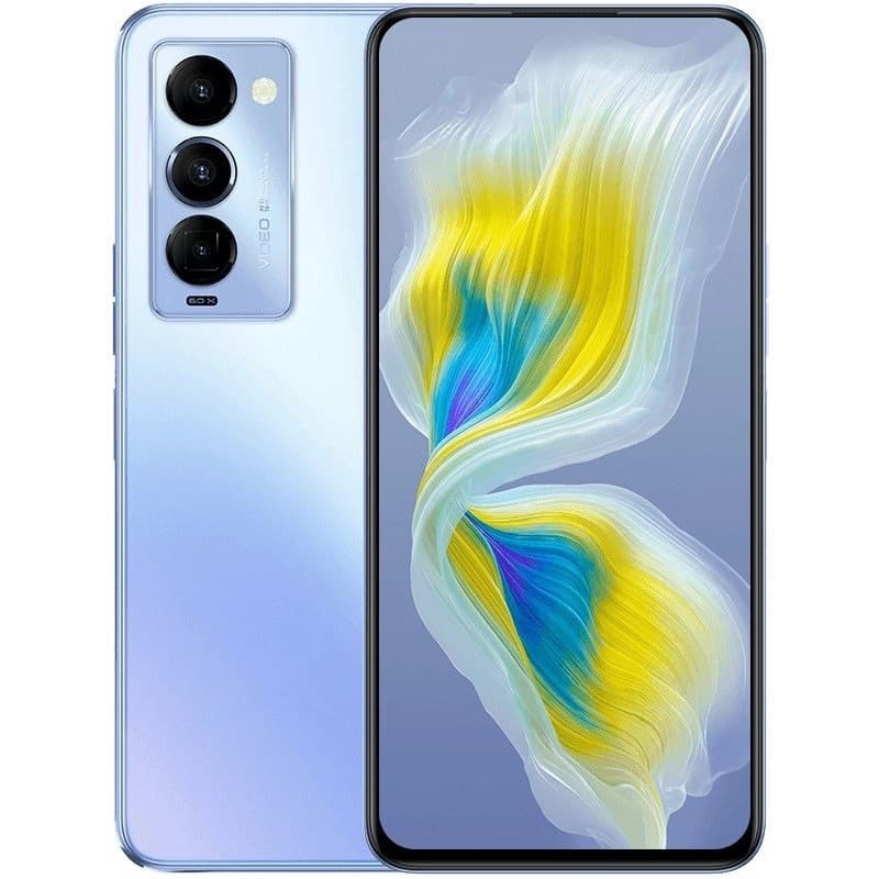 Tecno Camon 18 Premier (CH9) 2021 - 6,7 pouces - 8 GB / 256 GB - 64 + 12 + 8 MP - Bleu/Noir - 12 Mois