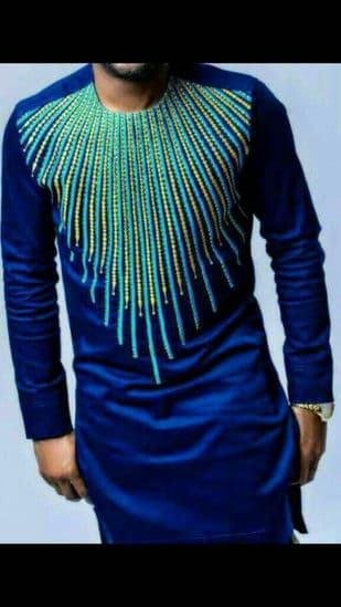Chemise Afritude - Bleue