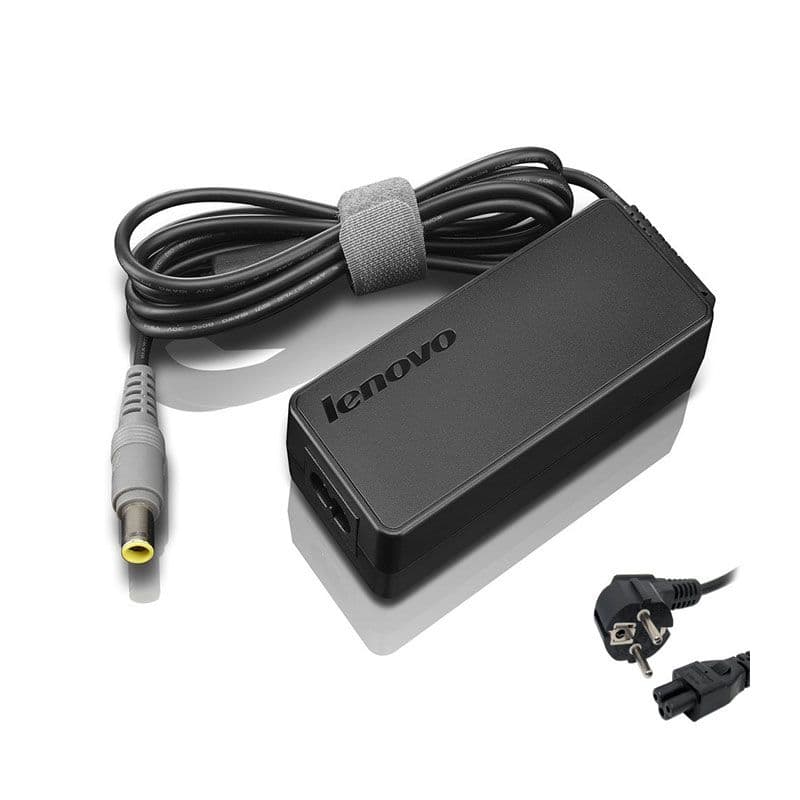 Chargeur Lenovo ordinateur -20V- 65W Bout Rond