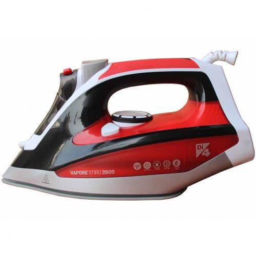 Fer à Vapeur DI4 - 2600W - Blanc, Rouge Et Noir