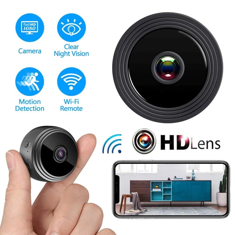 Super mini IP Camera HD de marque RUDO 1080P