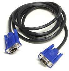 Câble VGA vers VGA 1.5m Bleu Noir