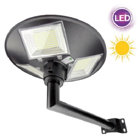RÉVERBÈRE SOLAIRE LED UFO 120W - Lampadaire Circulaire