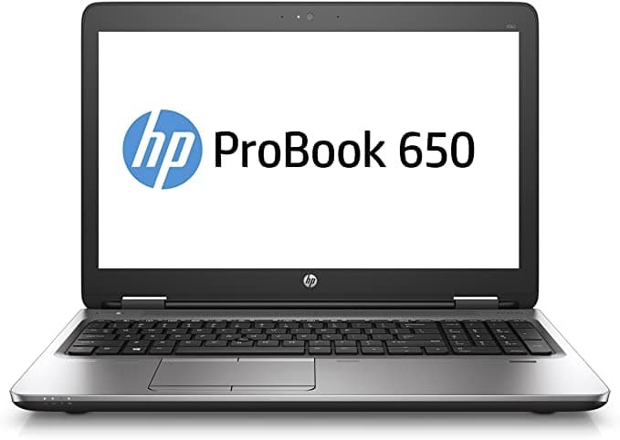 HP ProBook 650 G2 Ordinateur Portable Reconditionné 15" (38,1 cm) Gris (Intel Core i5, 4 Go de RAM, 500 Go, Intel, Windows 10)