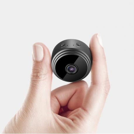 Mini caméra espion WiFi IP avec la transmission en direct - Infrarouge
