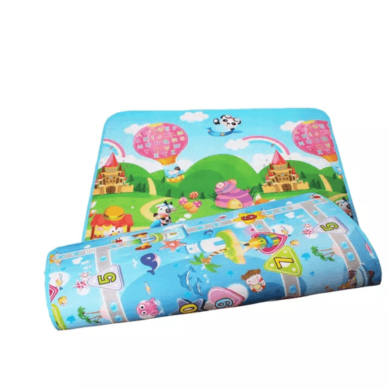 Tapis d'éveil jouet pour enfants multicolores 200×180×0,5cm