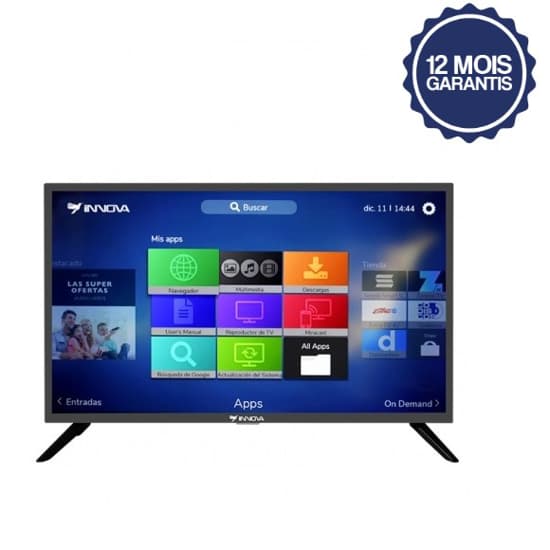 TV LED INNOVA 32E55 – 32 pouces – FHD - Noir - Régulateur de Tension + décodeur intégré