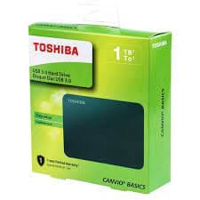Disque dur externe 3.0 toshiba 1TERA (TO) garantie 06 mois
