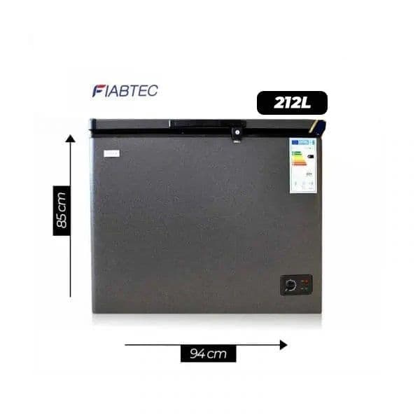Congélateur Fiabtec – FTCFW-315 – 212 L – Gris