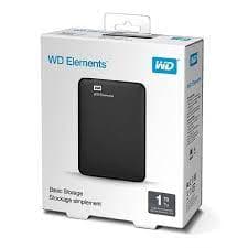 Disque dur externe 3.0 WD ELEMENTS 1TERA (TO) garantie 06 mois