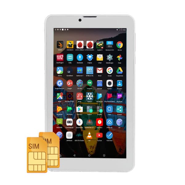 Tablette DISCOVER Note 2 – 2GB RAM -16GB Mémoire -WiFi & Bluetooth -Dual Caméra -Dual SIM
