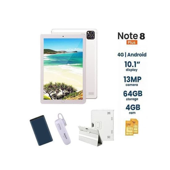 TABLETTE Discover NOTE 8 PLUS – 10,1 Pouces – 64 Go – 4Gb Ram – 03 mois de garantie
