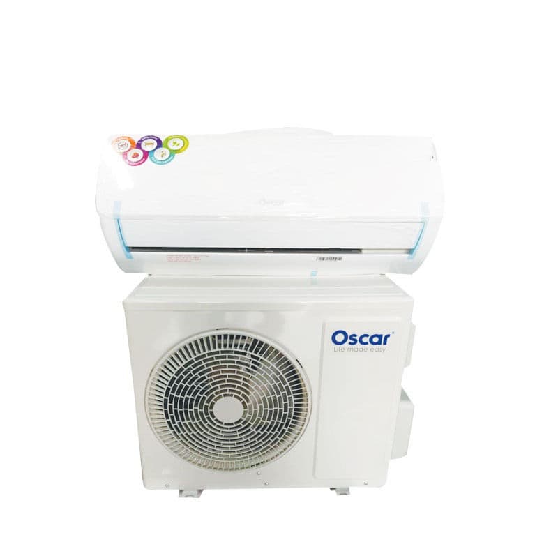 Climatiseur Split – 1,25Cv, 9000 BTU – OSCAR – Blanc – 6 mois