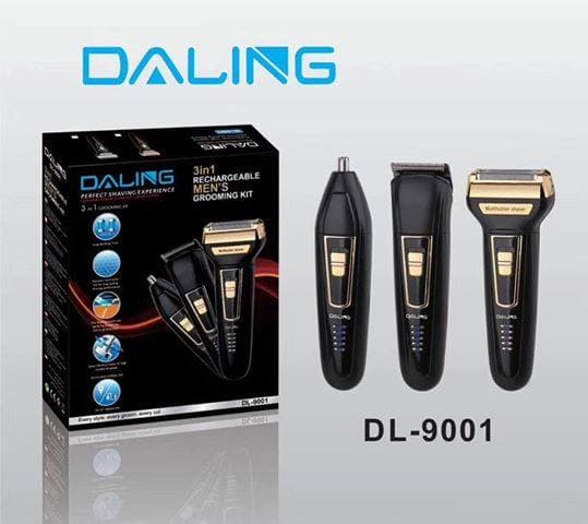 TONDEUSE PROFESSIONNEL 3 EN 1 REchargeable Marque Daling model DL-9001