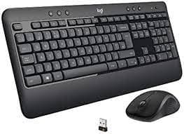 Ensemble clavier et souris sans fil Logitech MK 540 Advanced.