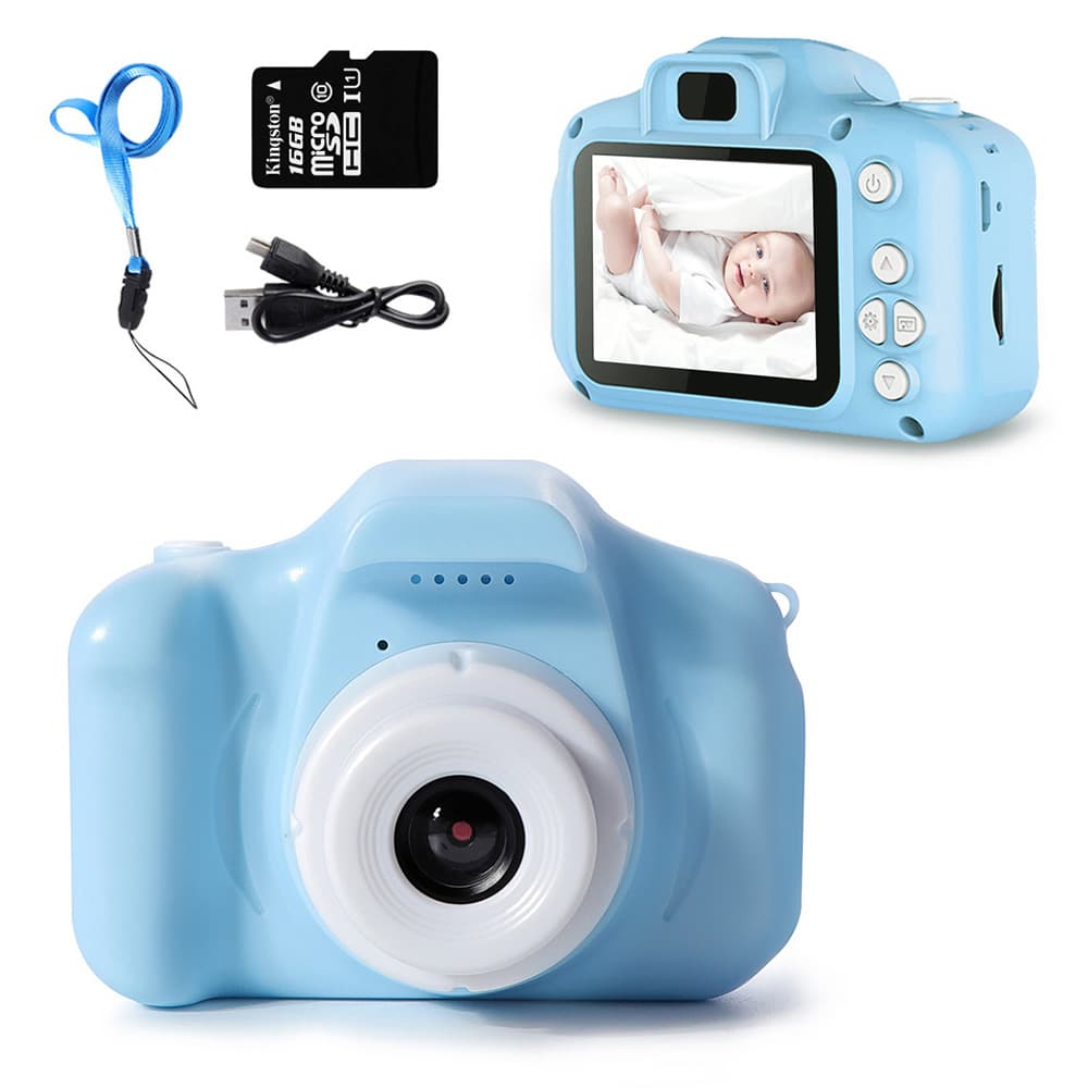 Mini Appareil Photo Numérique HD 1080P Pour Enfants 2.0 Pouces Cadeau D'anniversaire Enregistreur Vidéo Caméscope