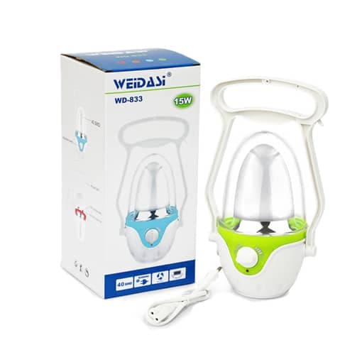 Lampe rechargeable et portable led 15 w WEIDASI