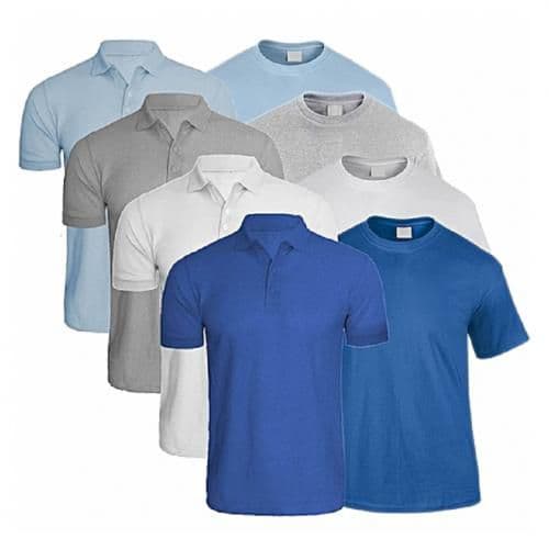Polo – 4 Pièces + 4T-shirt – Multicolore