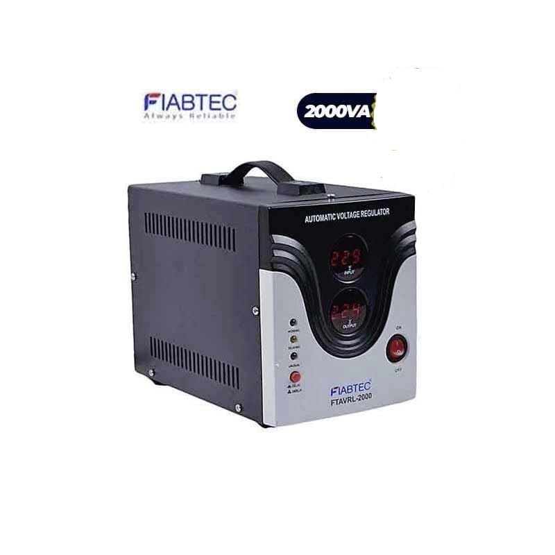Régulateur de Tension - Fiabtec - FTAVRL-2000 - 2000VA - 6 mois garantie