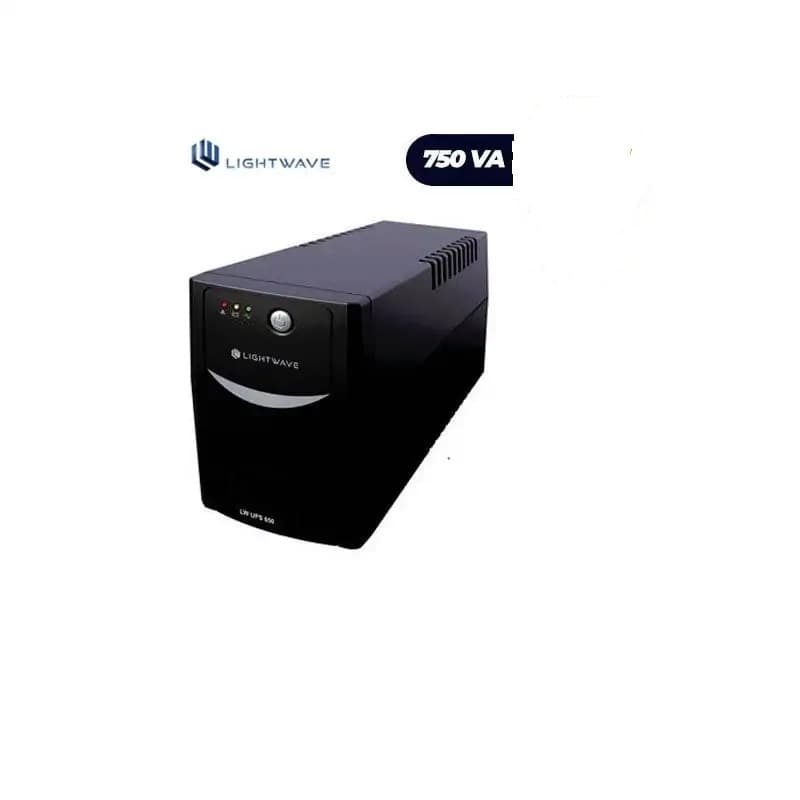 Onduleur LIGHTWAVE UPS 750VA- Noir - 6 mois garantie