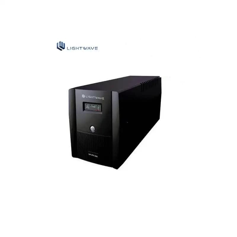Onduleur LIGHTWAVE UPS 2000VA- Noir - 6 mois garantie