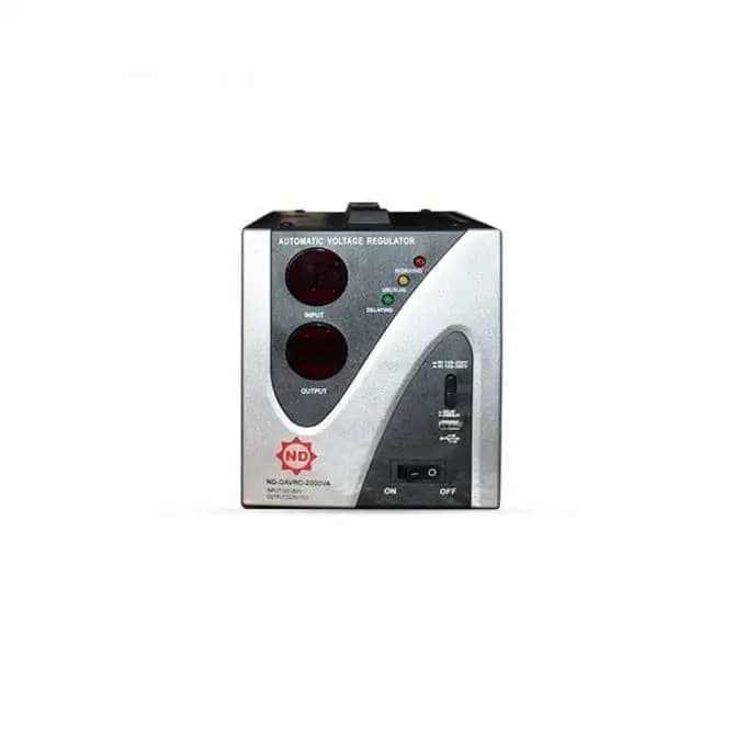 Régulateur de tension numérique - N.D.E 9 ND-DAVRC - 2000W - Noir