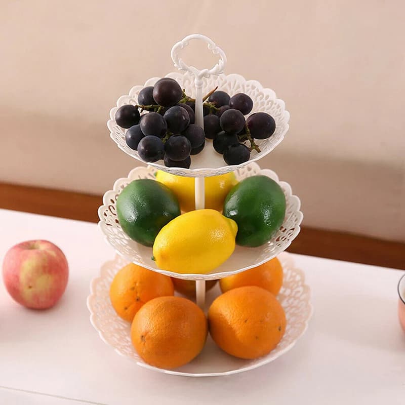 Accessoire de Rangement Pour Fruits & Légumes - Blanc