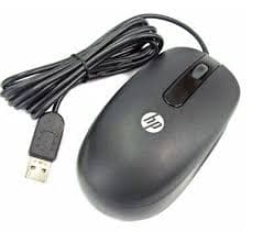 Souris LASER usb (filaire) 3 touches noir garantie 1 an