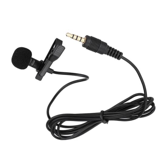 micro cravate pour téléphone portable Android iOS Microphone USB avec câble de 1,5 m de longueur type iphone